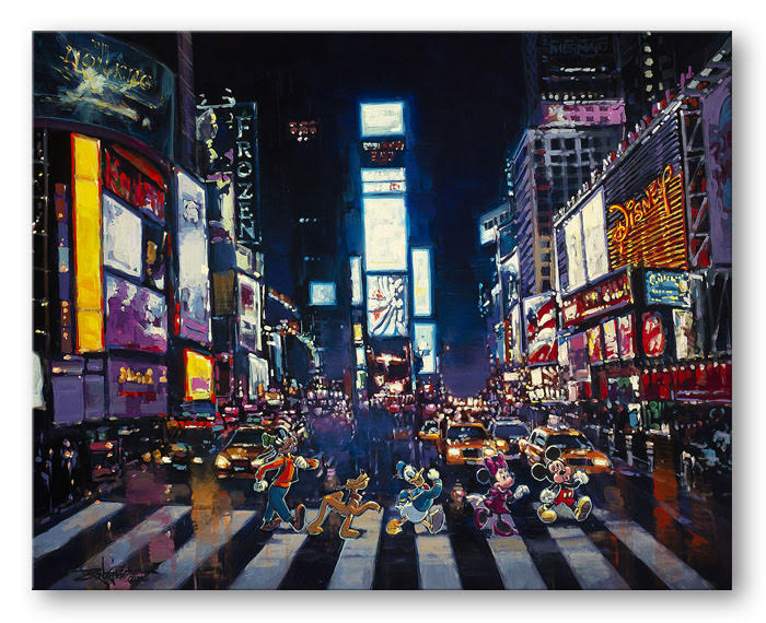 Bright Lights of Manhattan (Framed) - Limited Edition - Artist's Proof #1